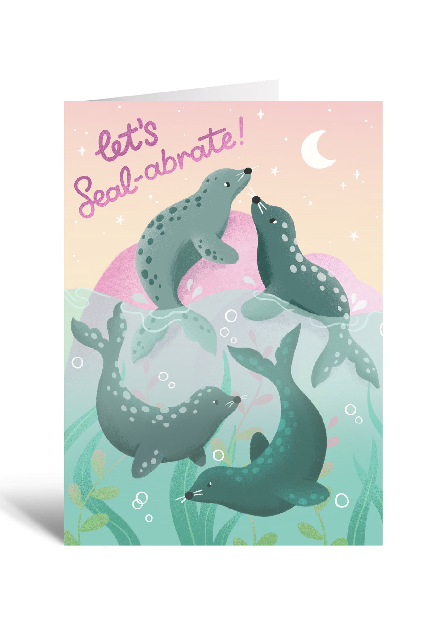 Let's Seal-abrate Card