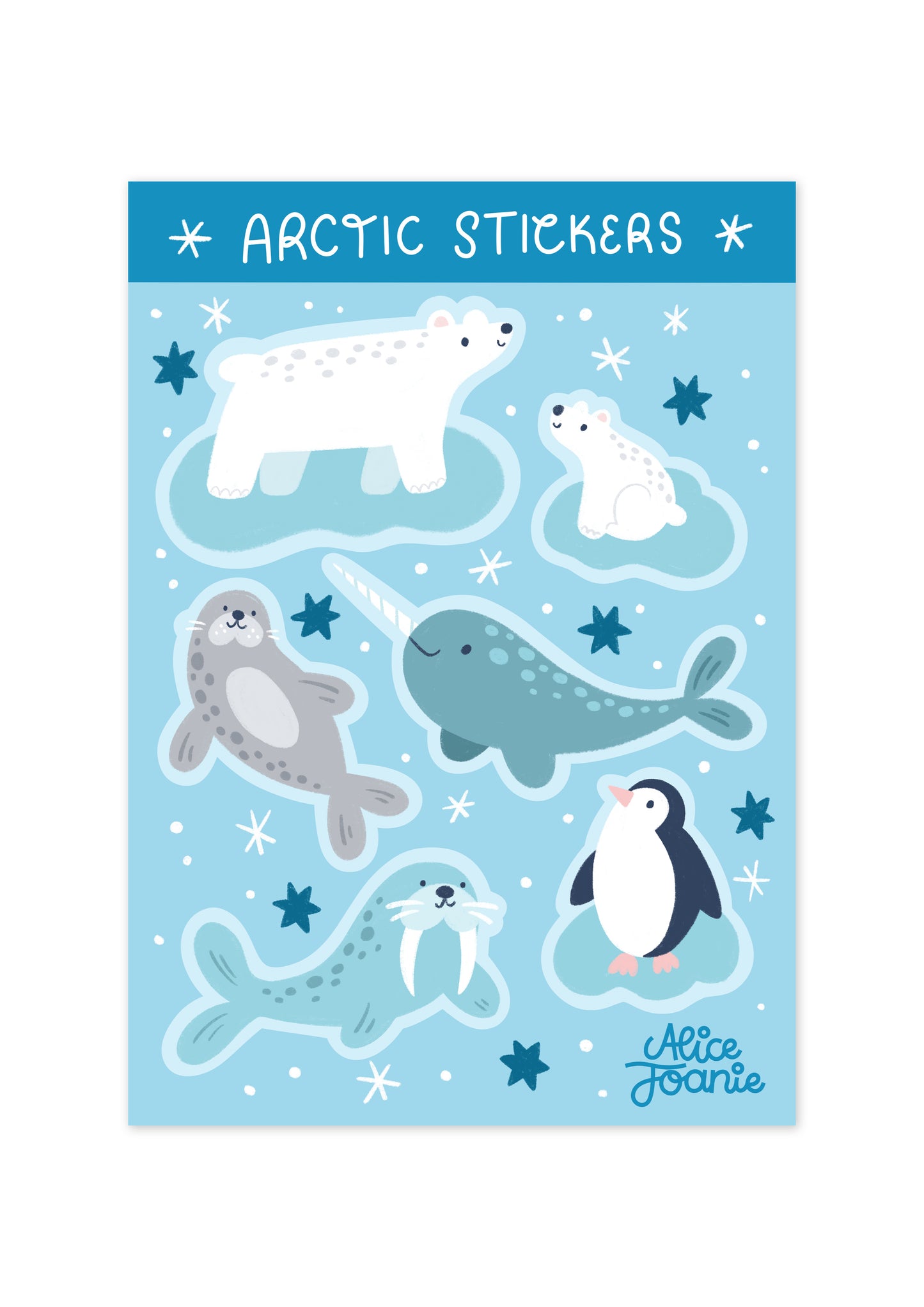 Arctic Animals Stickers