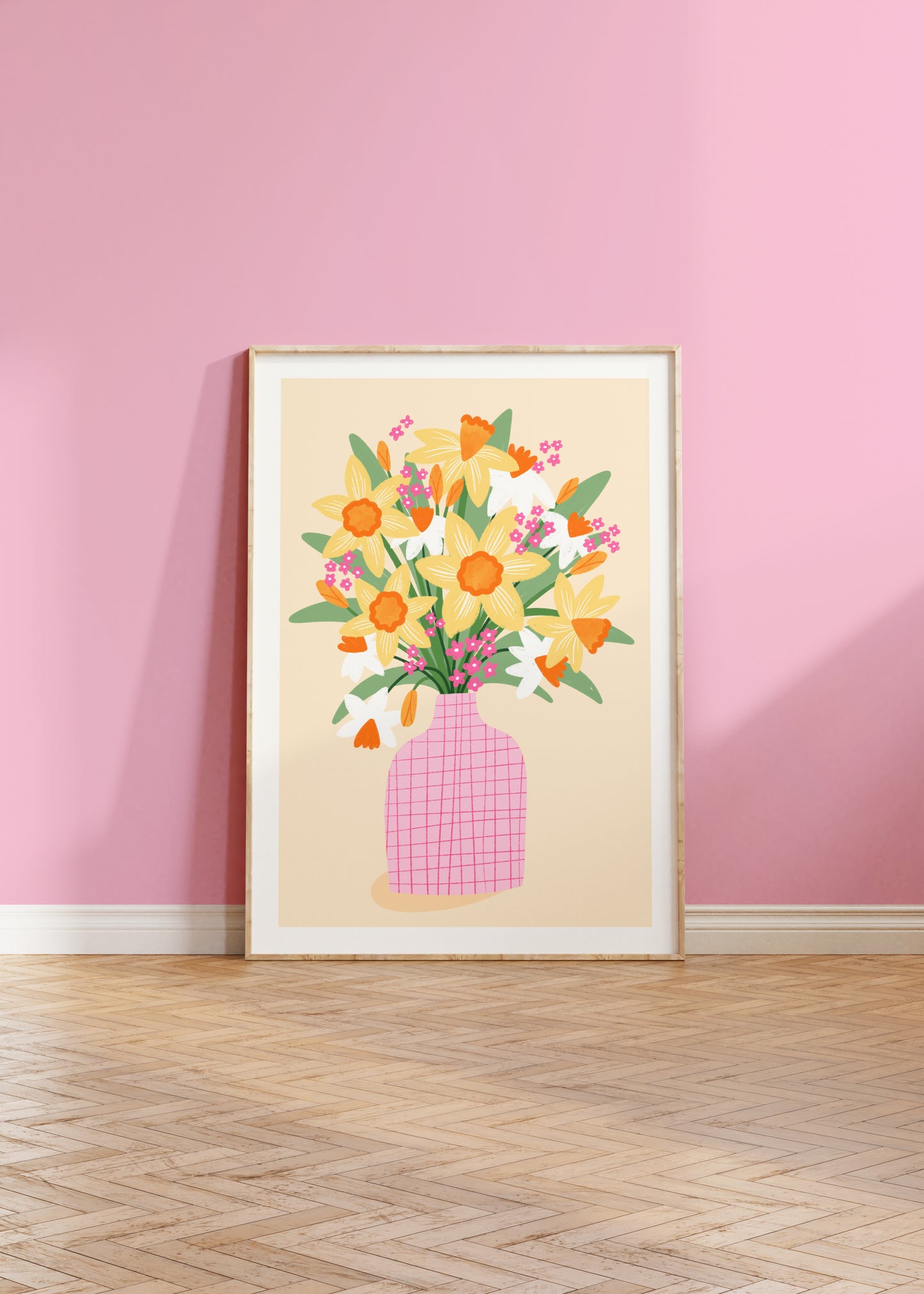 Daffodil Vase Print